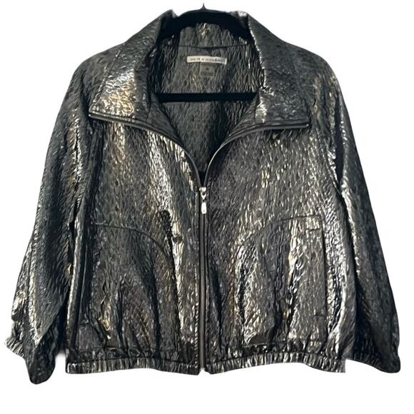 Peter Nygard Jackets & Blazers - Peter Nygård Metallic Jacket - Petites Medium lightweight